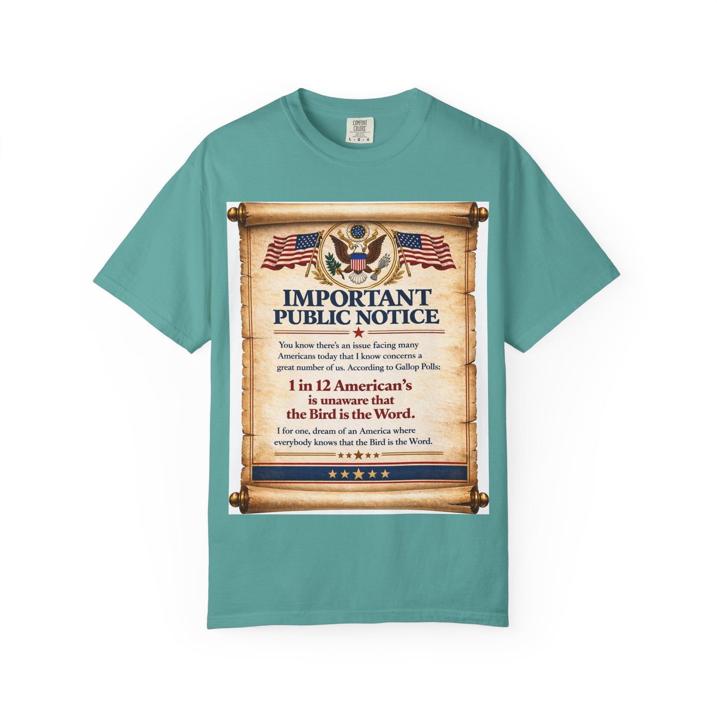 ‘Important Public Notice’ Tee