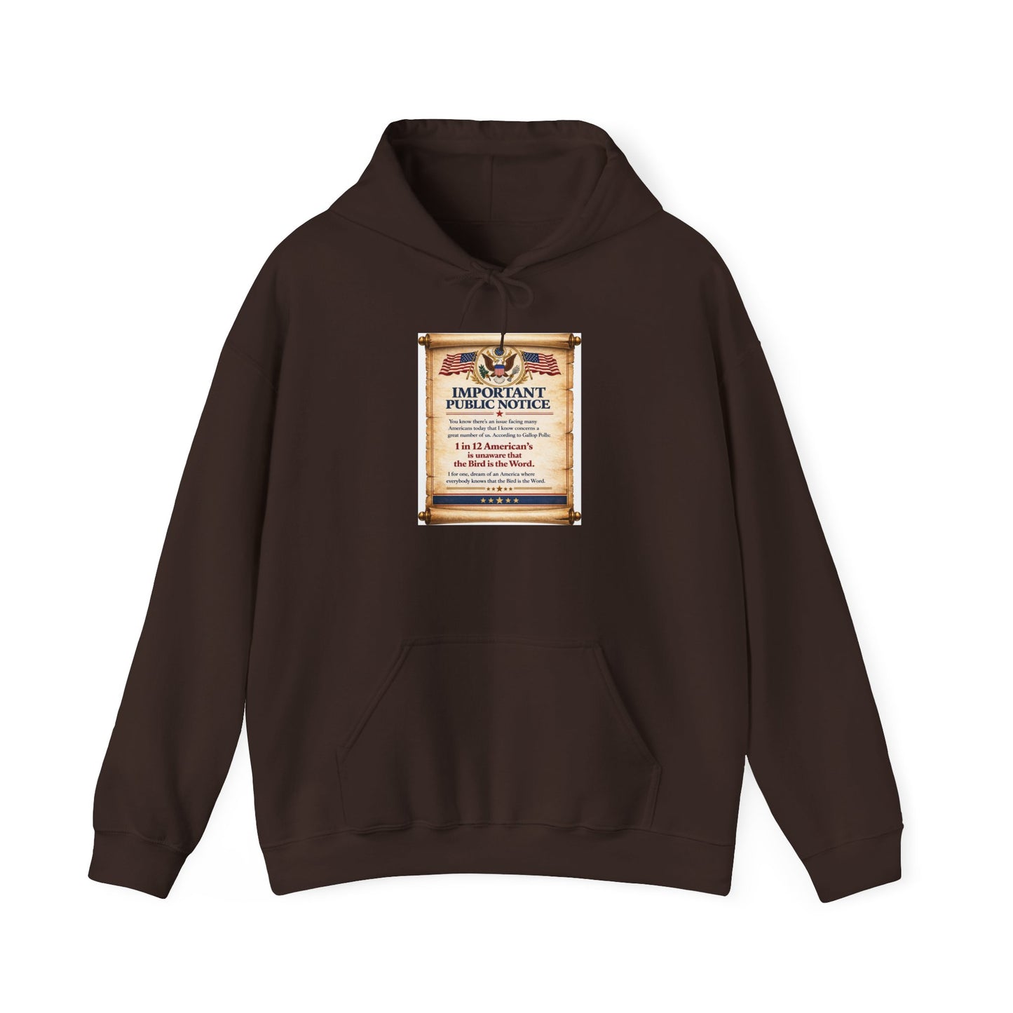 ‘Important Public Notice' Hoodie