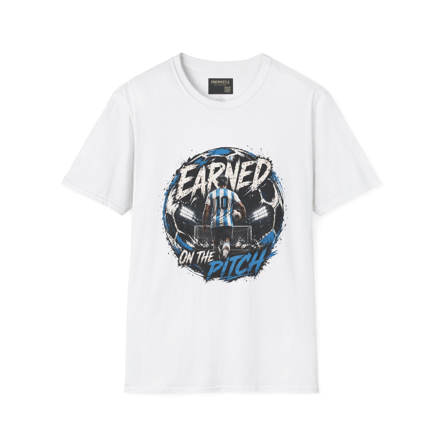 ‘Earned on the Pitch’ Soccer Tee
