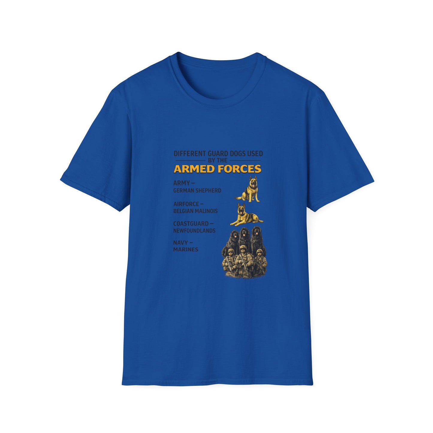 Military Working Dog Humor Tee