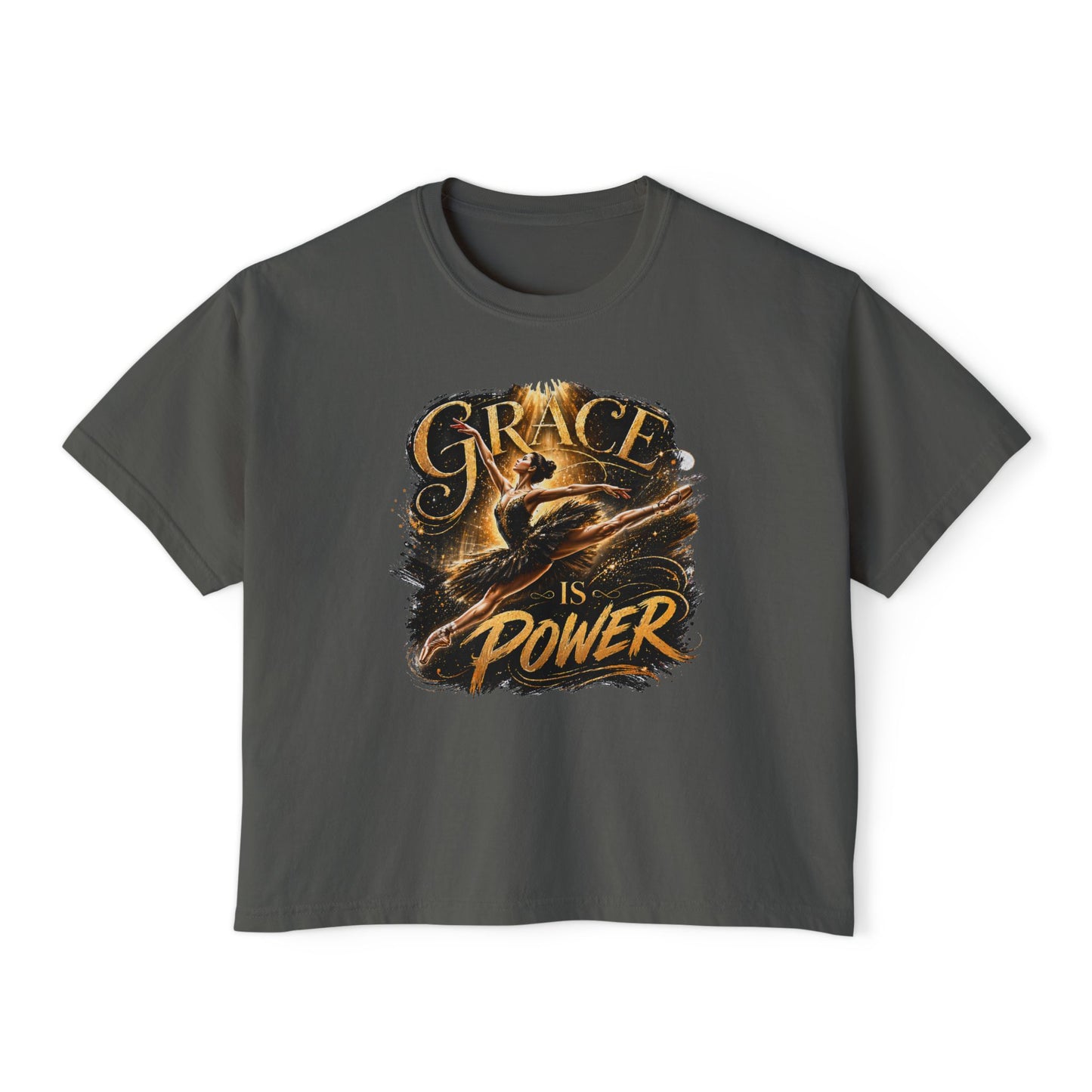 Ballet ‘Grace Is Power’ Women's Boxy Tee