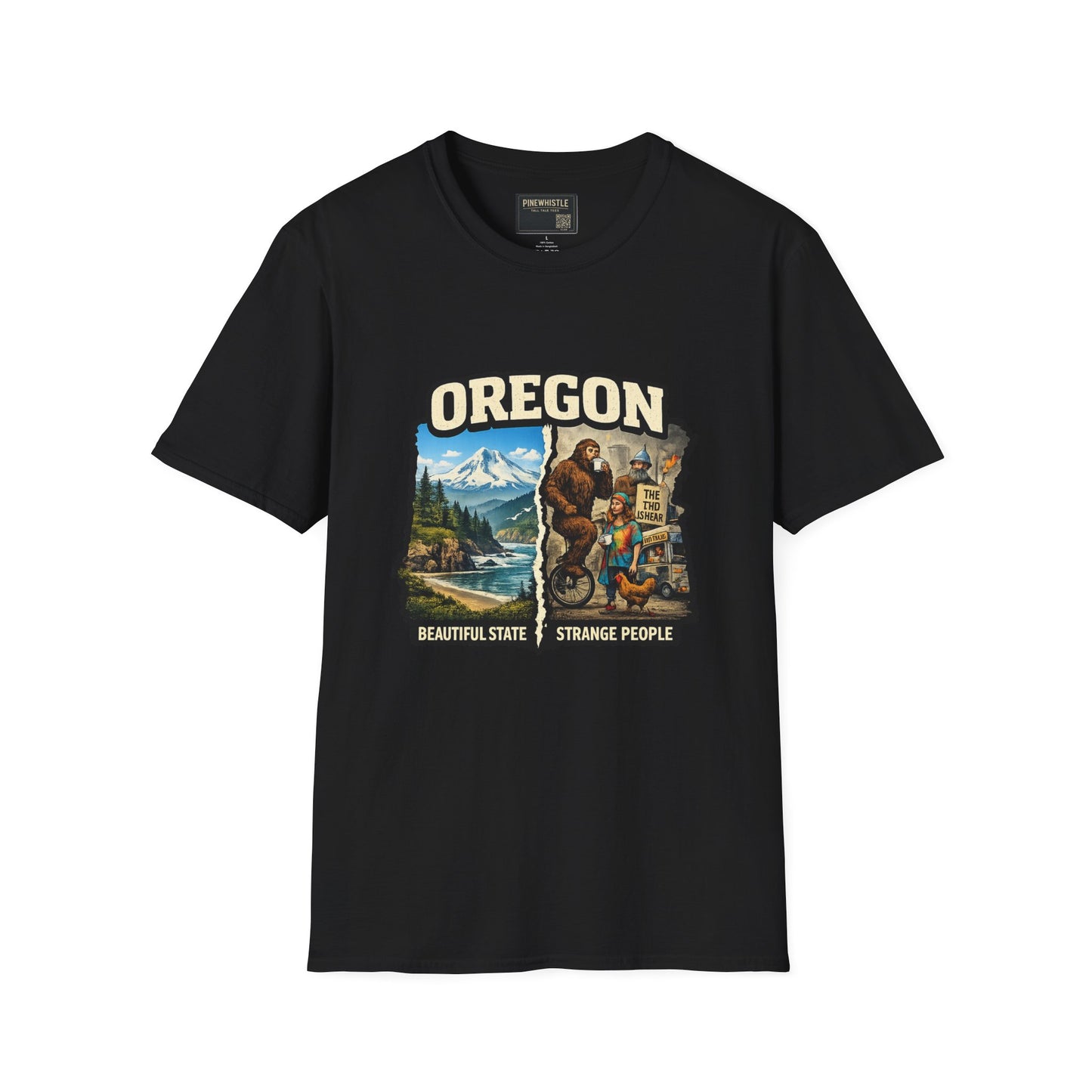 Oregon ‘Beautiful State, Strange People’ Tee