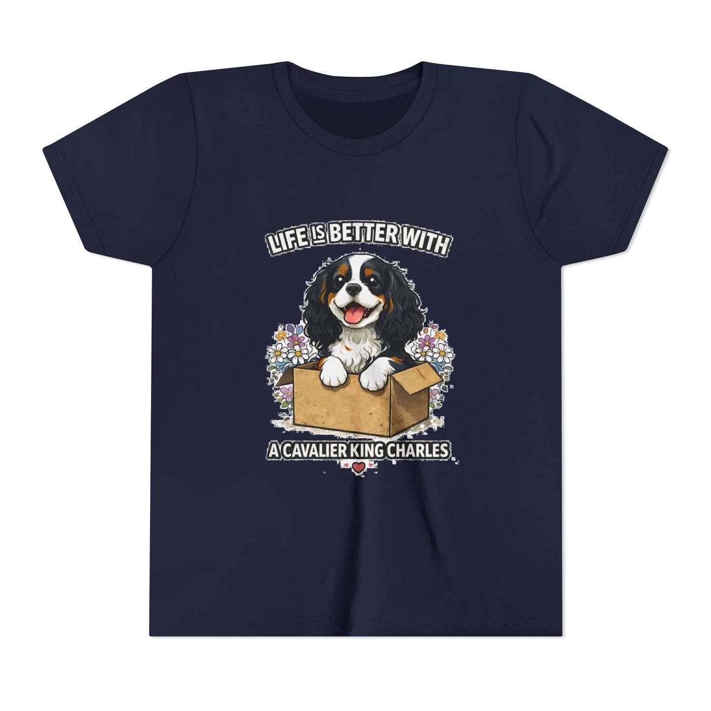 ‘Life Is Better With A Cavalier King Charles’ Youth Tee