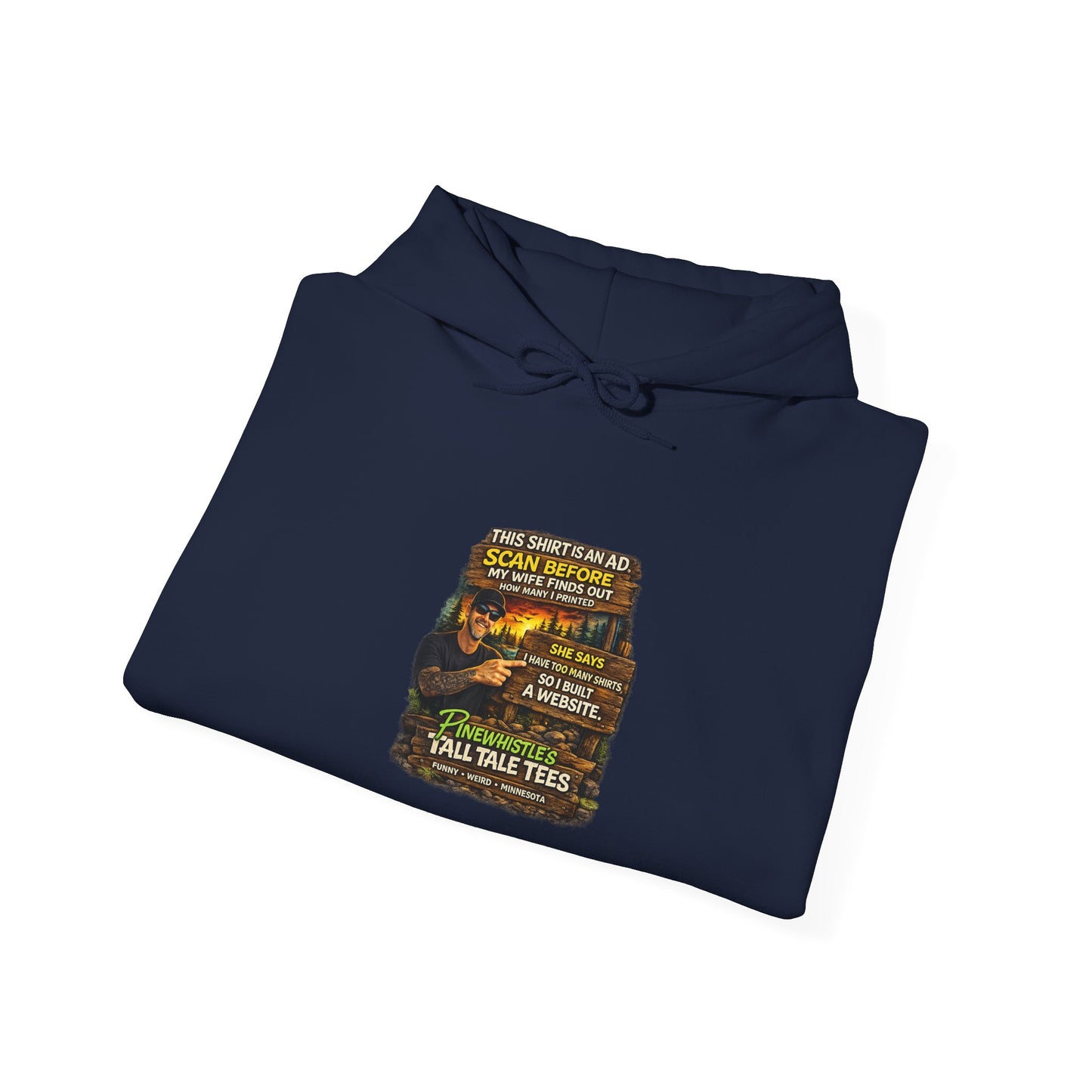 ‘Scan Before My Wife Finds Out' Hoodie