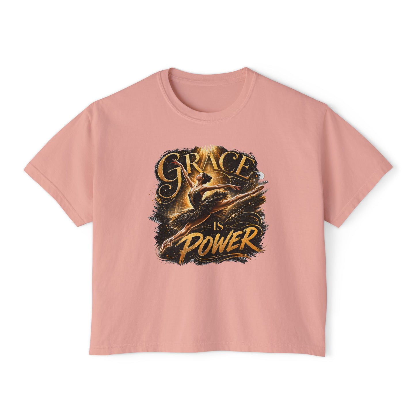 Ballet ‘Grace Is Power’ Women's Boxy Tee