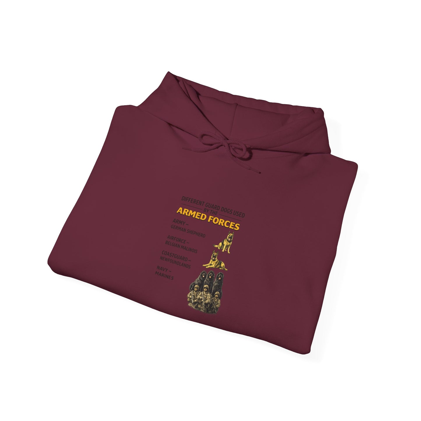 Military Working Dog Humor Hoodie