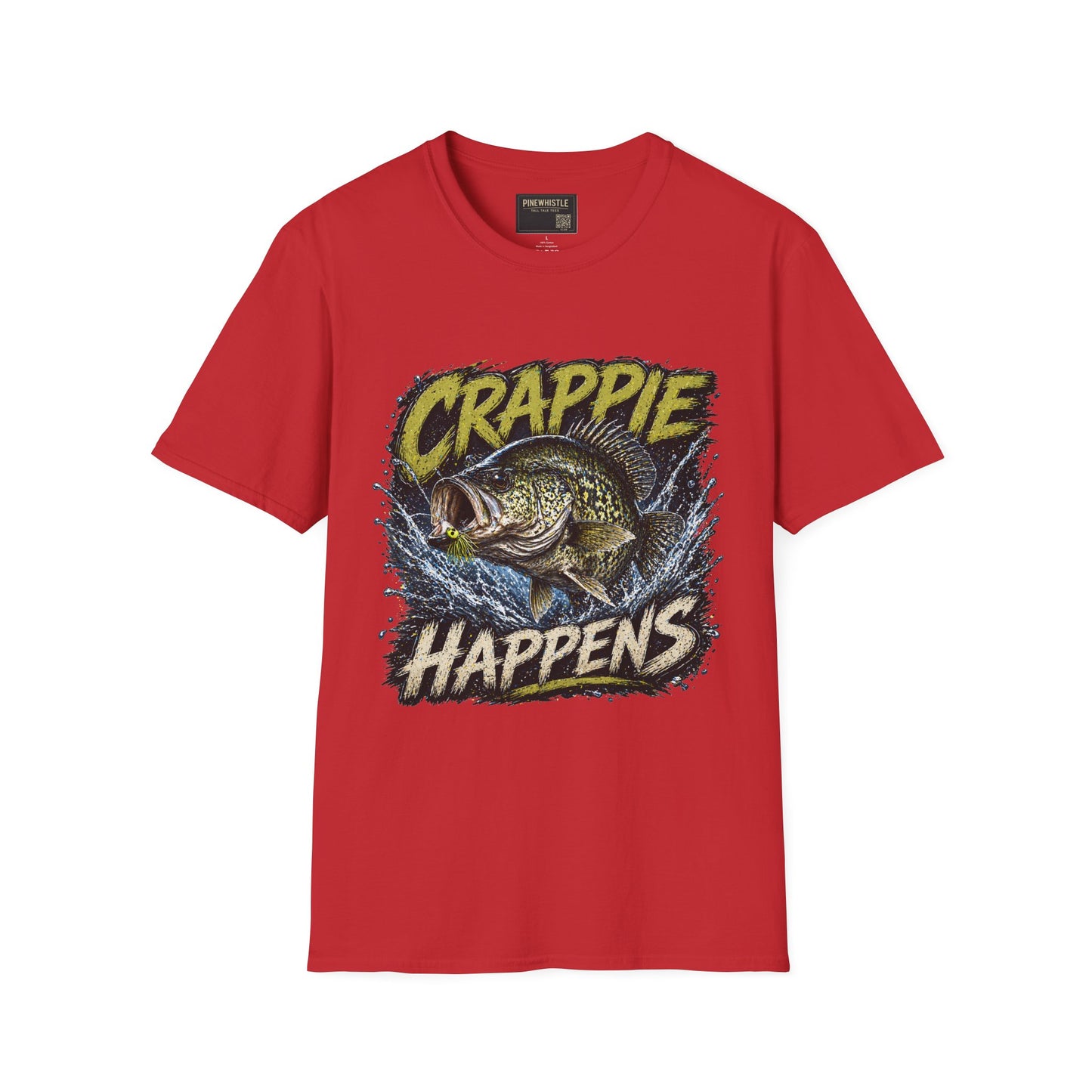 ‘Crappie Happens’ Fishing T-Shirt