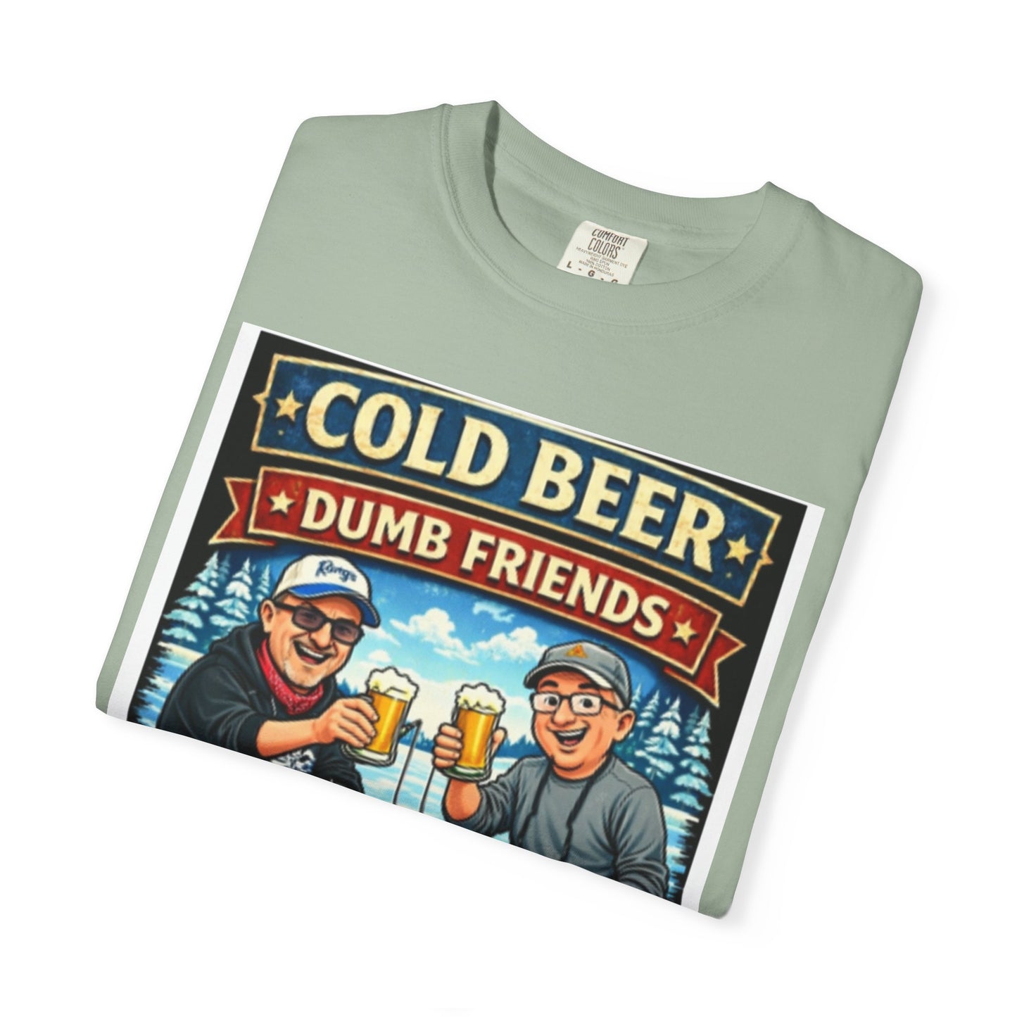 ‘Cold Beer, Dumb Friends’ Graphic Tee
