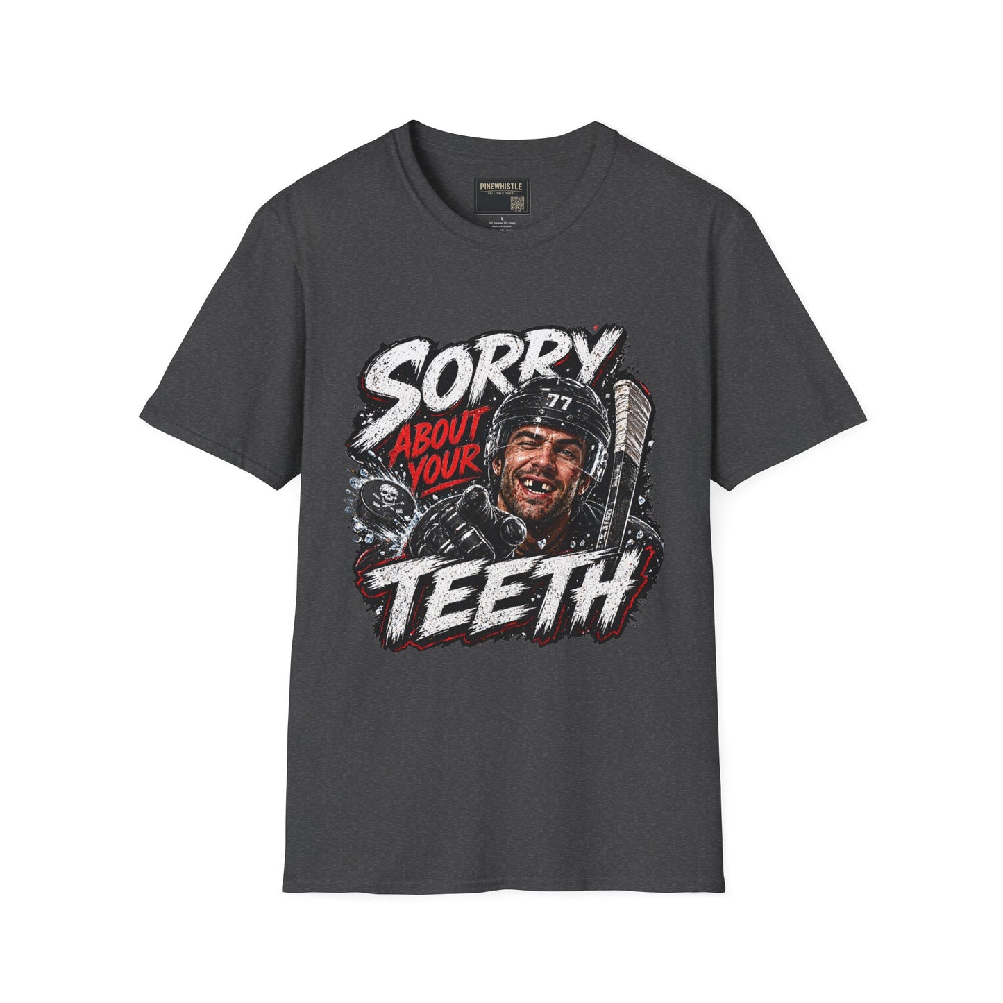 Hockey 'Sorry About Your Teeth' Tee