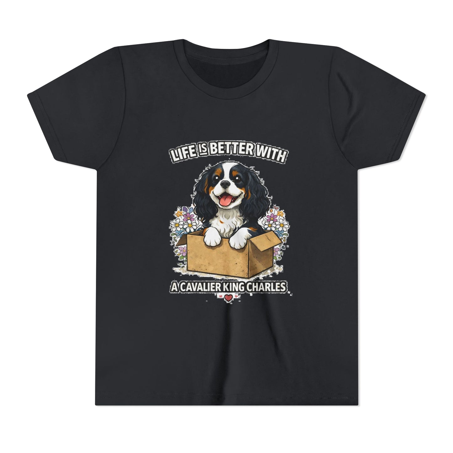 ‘Life Is Better With A Cavalier King Charles’ Youth Tee