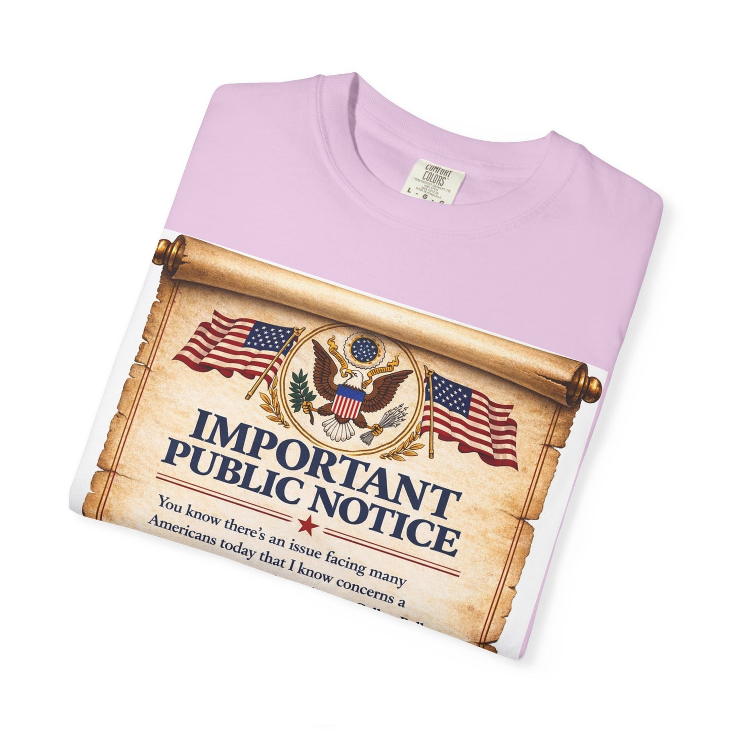 ‘Important Public Notice’ Tee