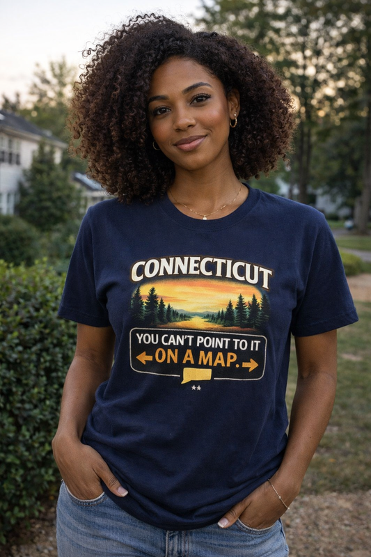 Connecticut ‘You Can’t Point To It’ Tee