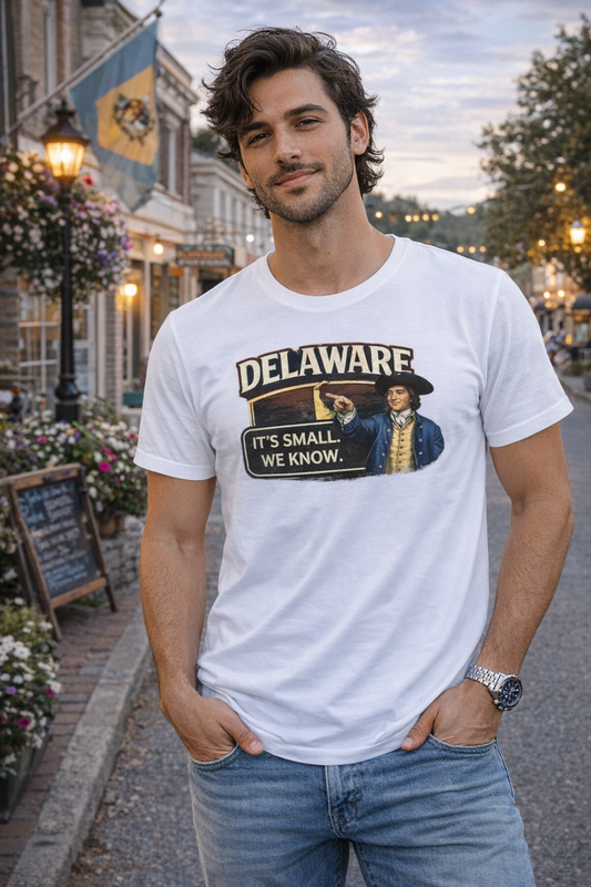 Delaware ‘It's Small, We Know’ Tee