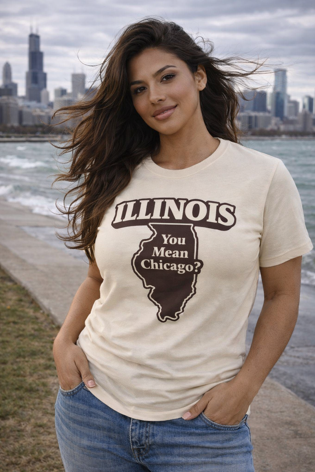 Illinois ‘You Mean Chicago’ Tee