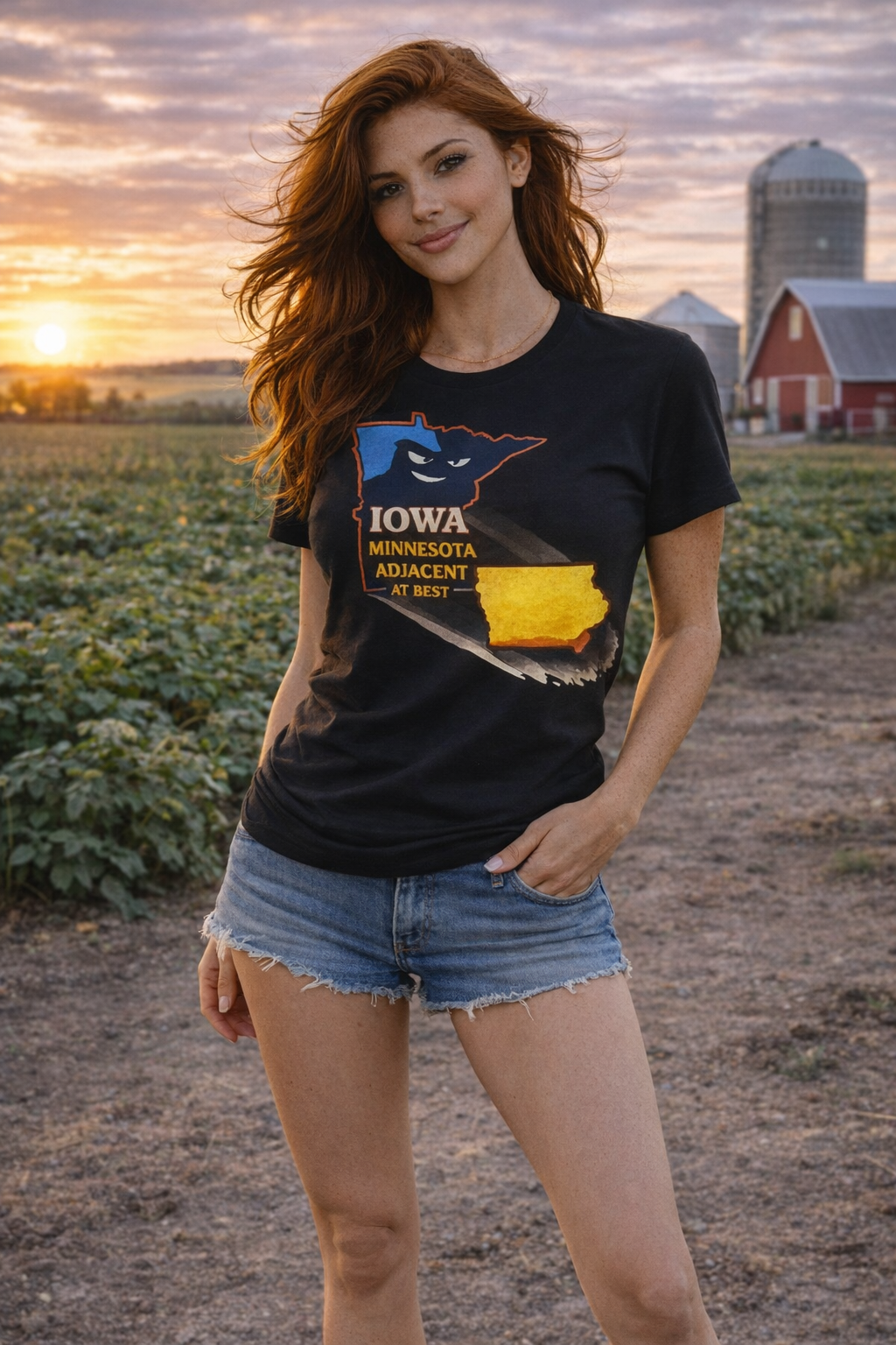 Iowa ‘Minnesota Adjacent’ Tee