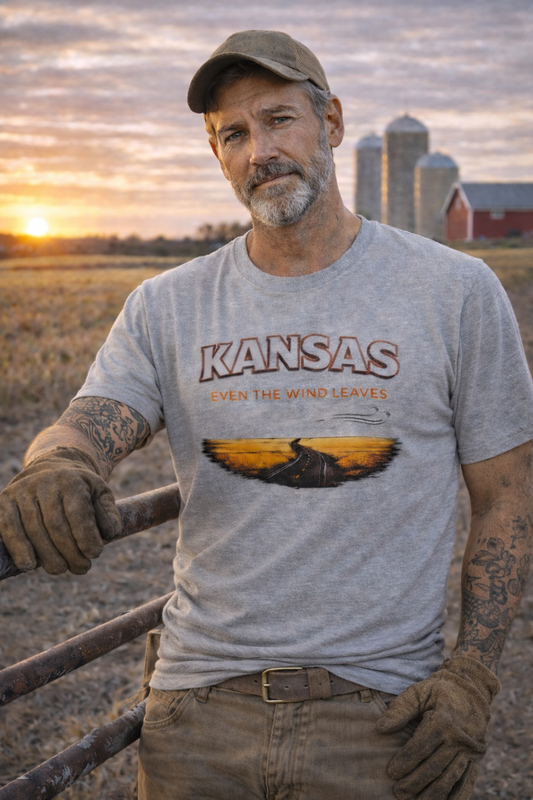 Kansas ‘Even the Wind Leaves’ Tee