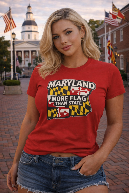Maryland ‘More Flag Than State’ Tee