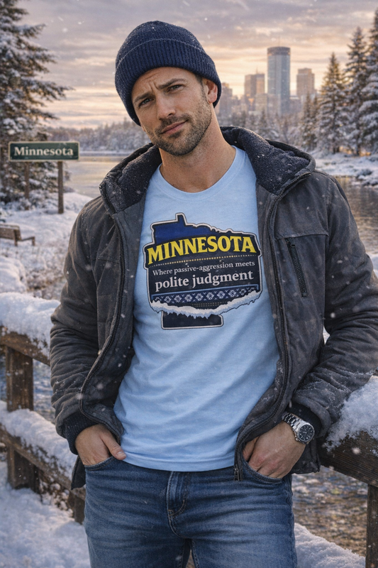 Minnesota ‘Where passive-aggression meets’ Tee