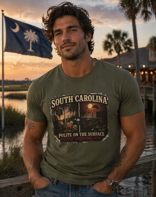 South Carolina ‘Polite on the Surface’ Tee