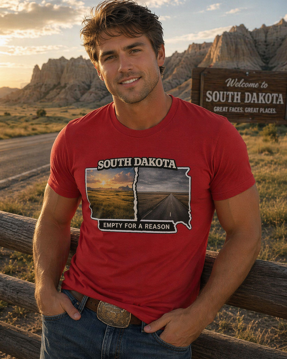 South Dakota ‘Empty For a Reason" Tee