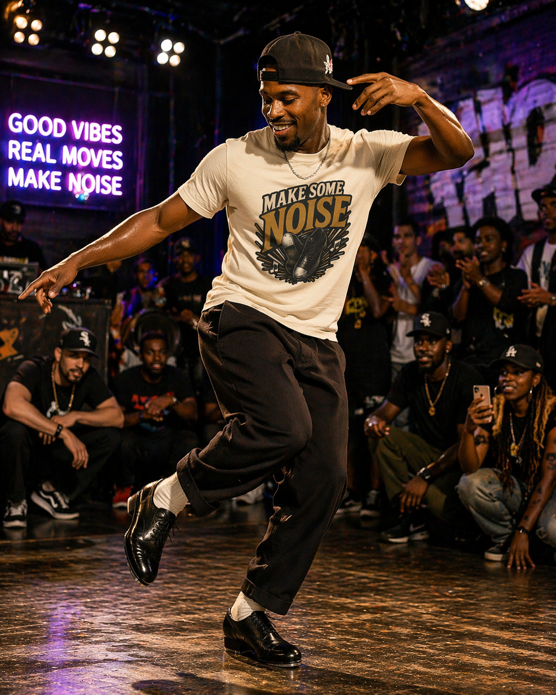 Tap Dance ‘Make Some Noise’ Tee