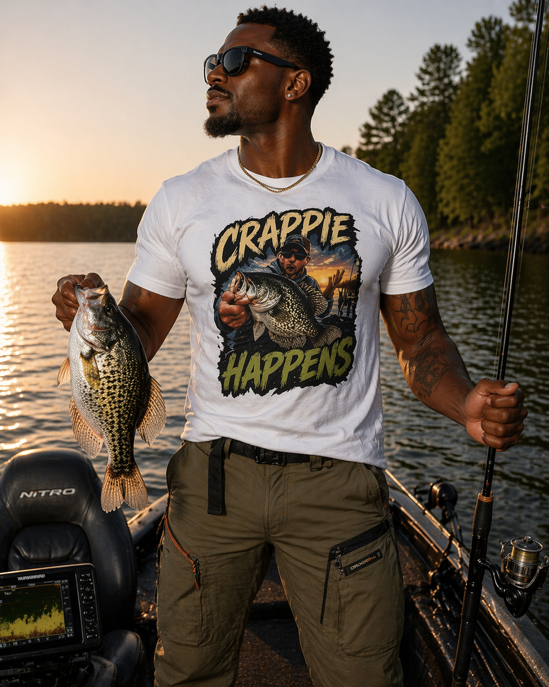 ‘Crappie Happens’ 2.0 Tee
