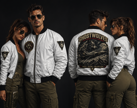 ‘Ghostwolves’ Bomber Jacket