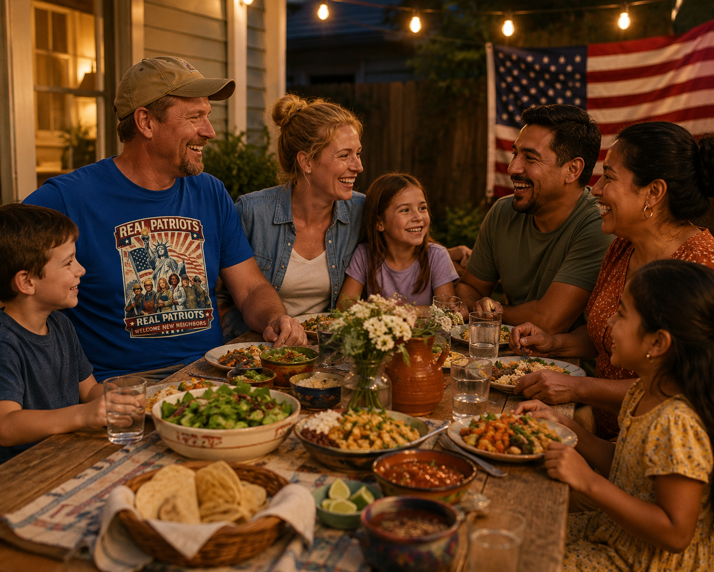 ‘Real Patriots’ Patriotic Tee