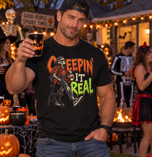 ‘Creepin' It Real’ Halloween T-Shirt