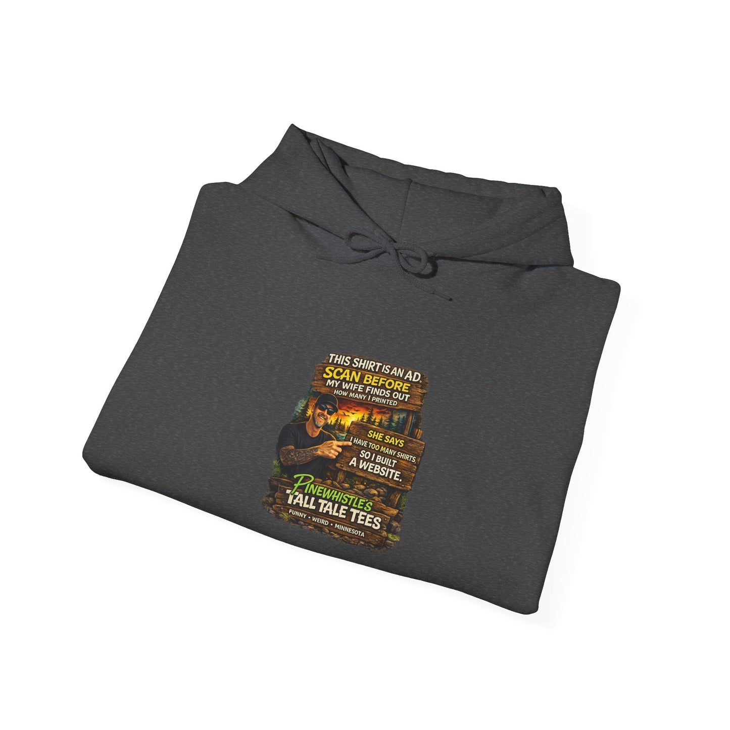 ‘Scan Before My Wife Finds Out' Hoodie