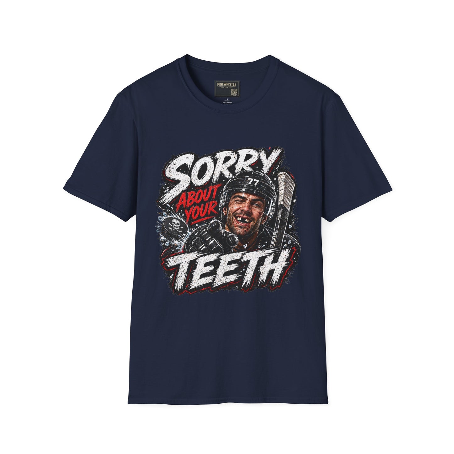 Hockey 'Sorry About Your Teeth' Tee