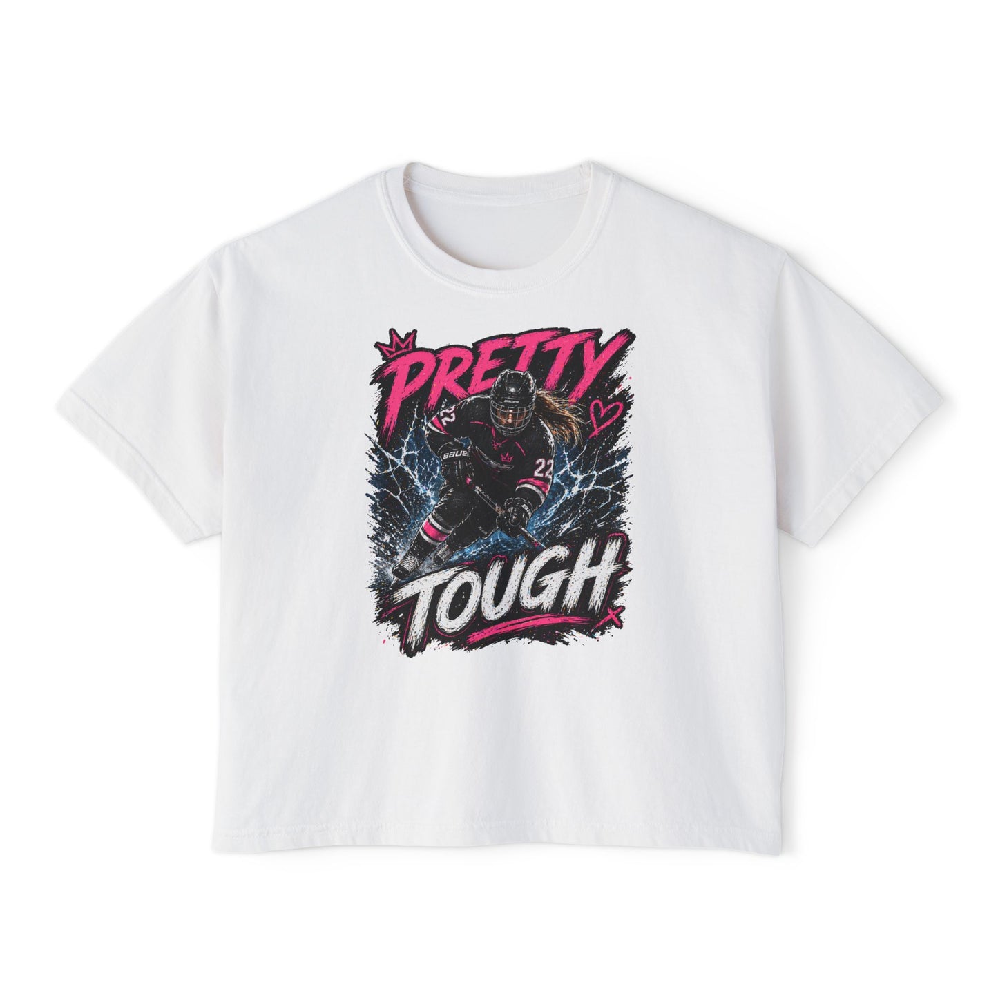 Women’s Hockey ‘Pretty Tough’ Boxy Tee