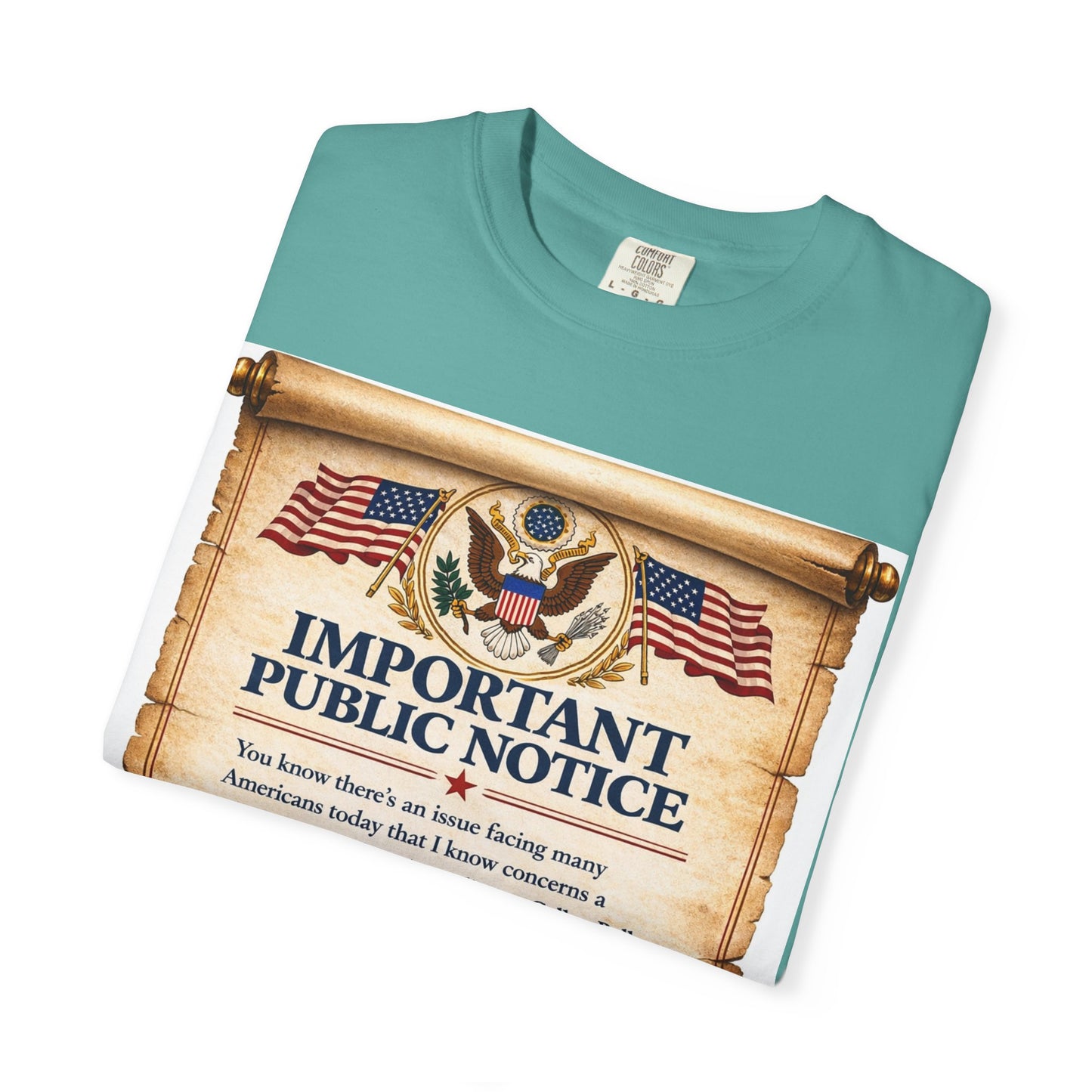 ‘Important Public Notice’ Tee