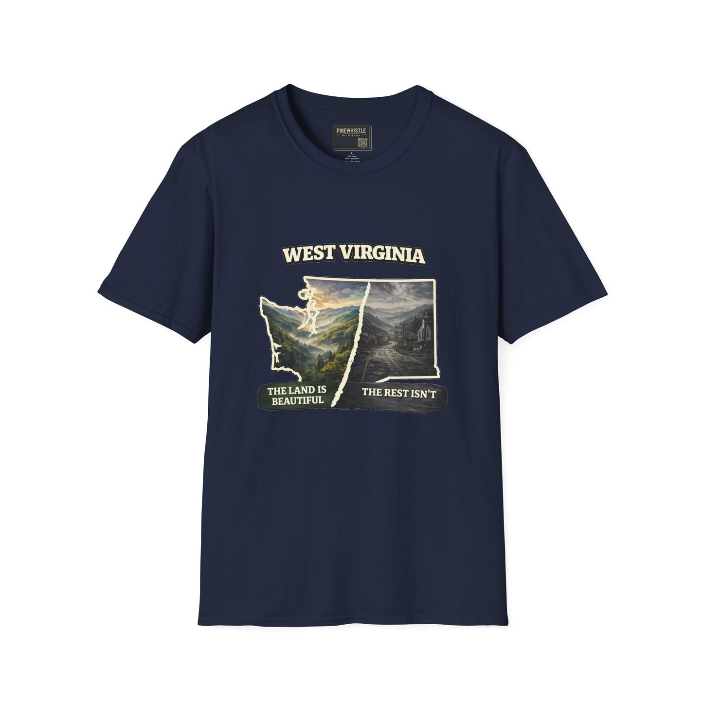 West Virginia ‘The Land Is Beautiful’ Tee