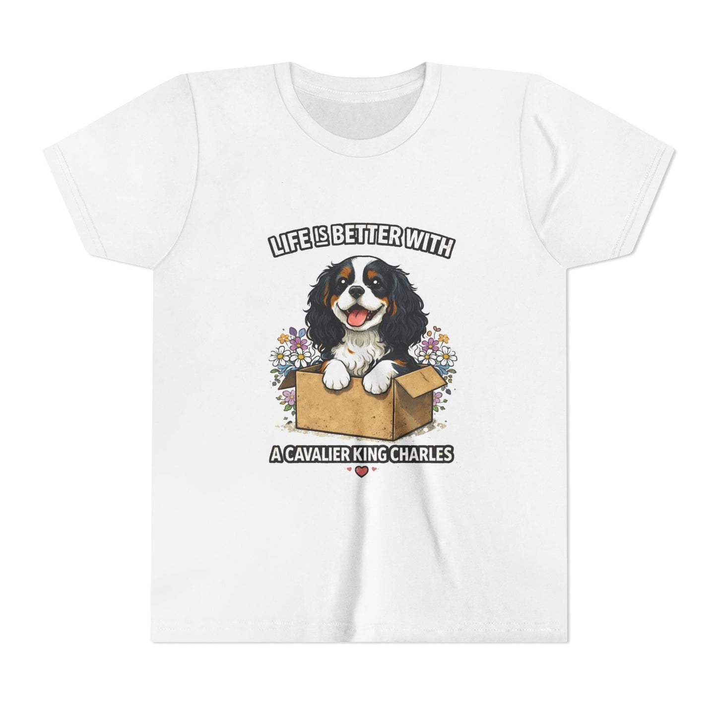 ‘Life Is Better With A Cavalier King Charles’ Youth Tee