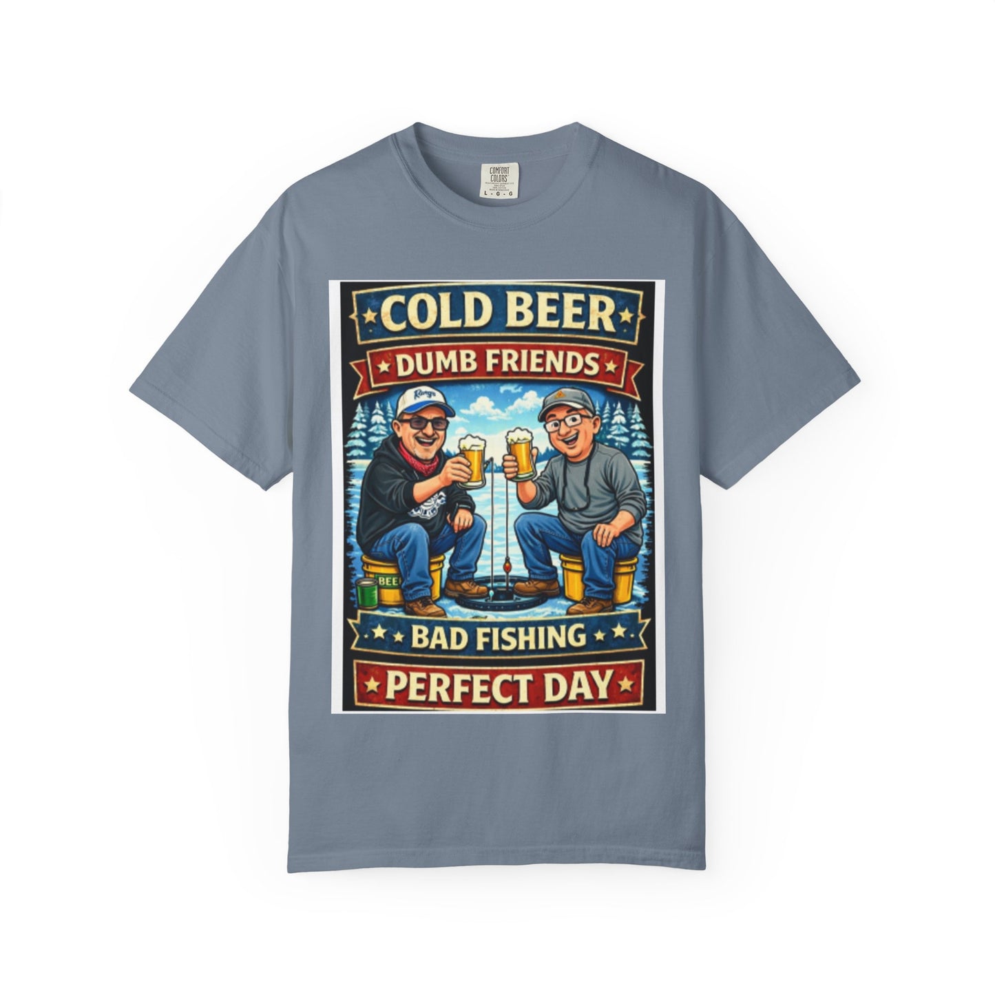 ‘Cold Beer, Dumb Friends’ Graphic Tee