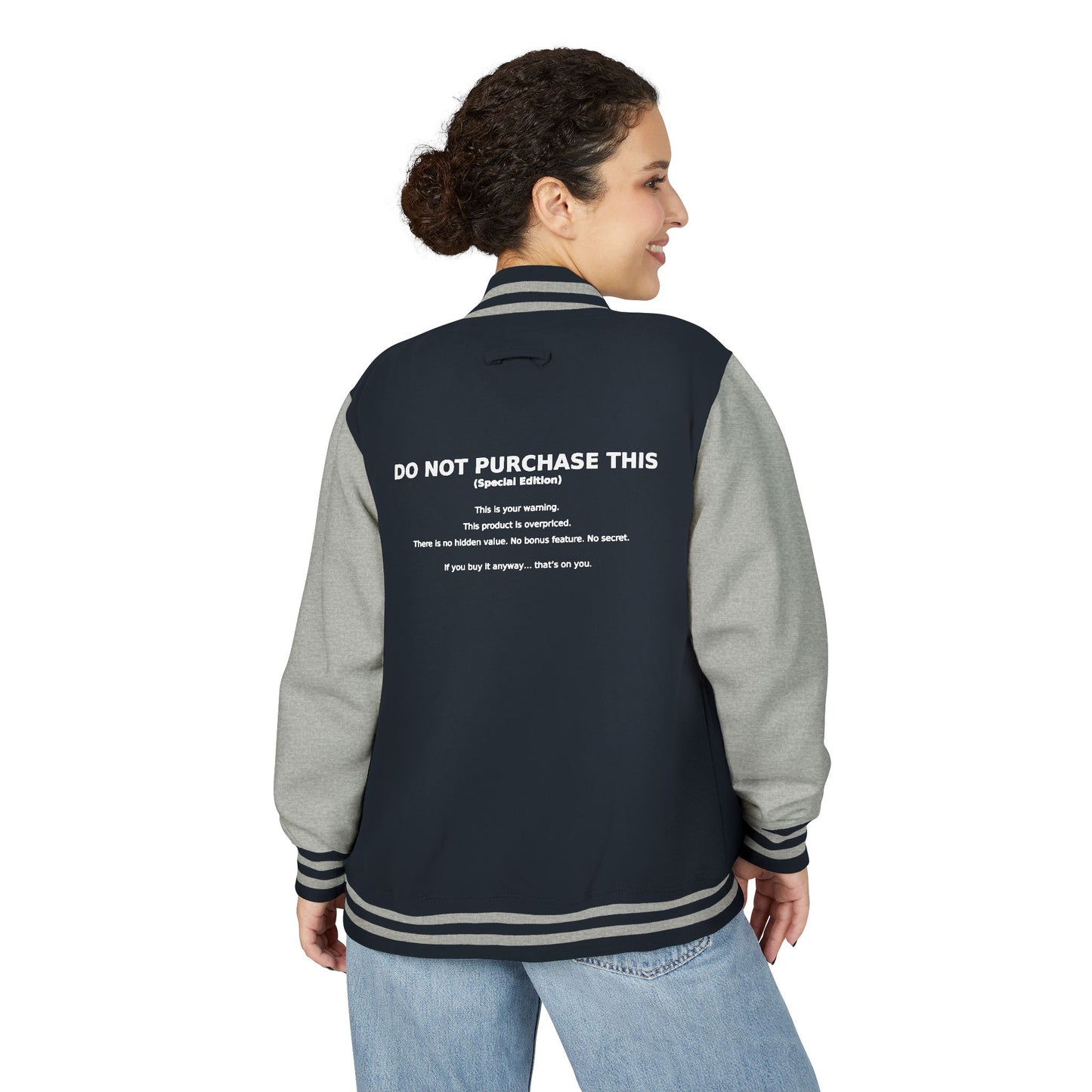 Unisex Heavyweight Letterman Jacket