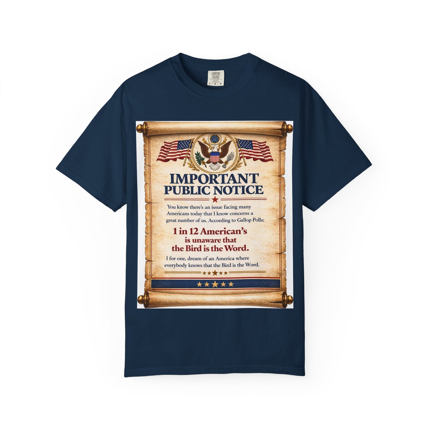 ‘Important Public Notice’ Tee