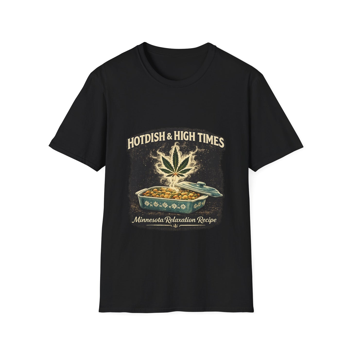 ‘Hotdish & High Times’ Retro Tee