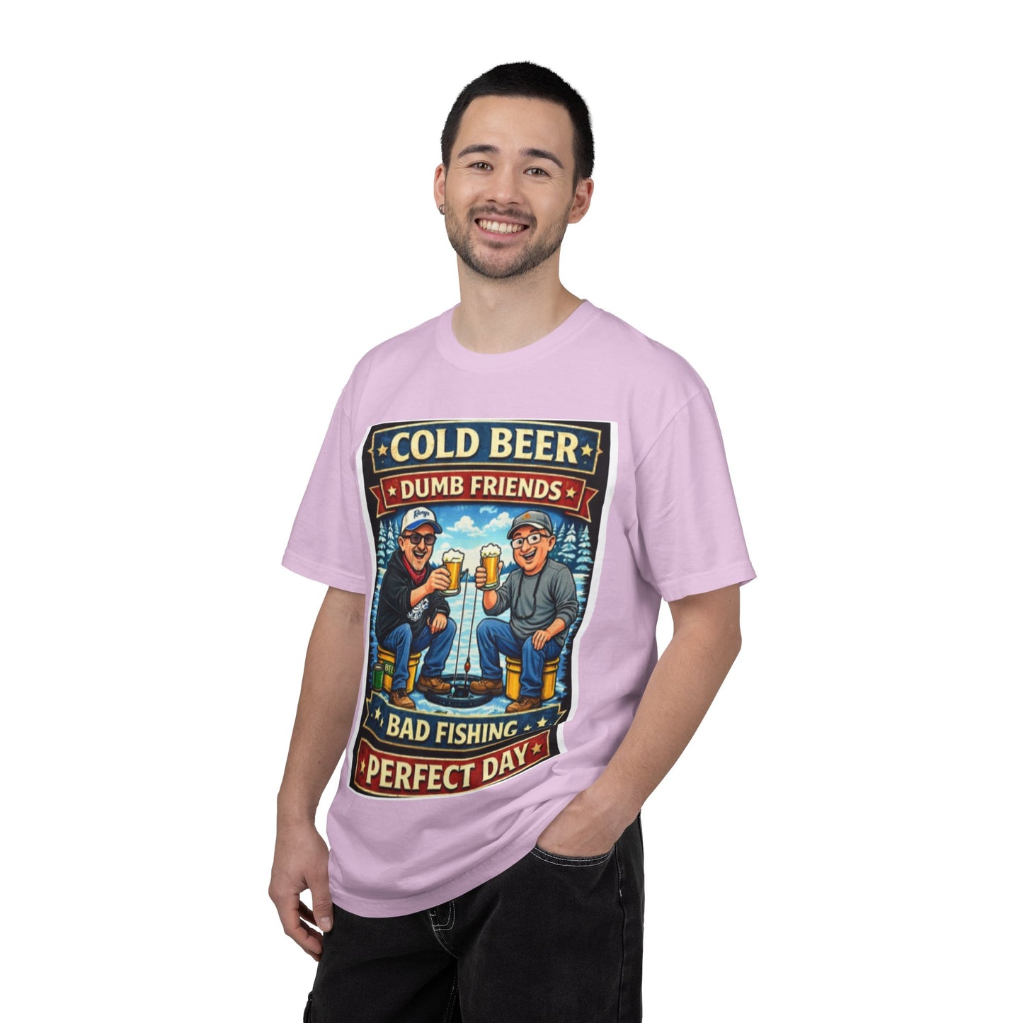 ‘Cold Beer, Dumb Friends’ Graphic Tee