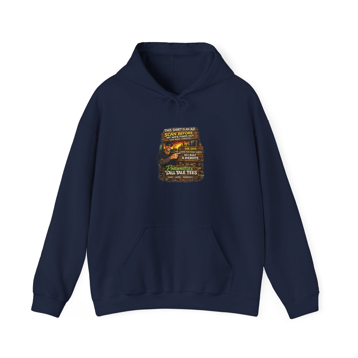 ‘Scan Before My Wife Finds Out' Hoodie