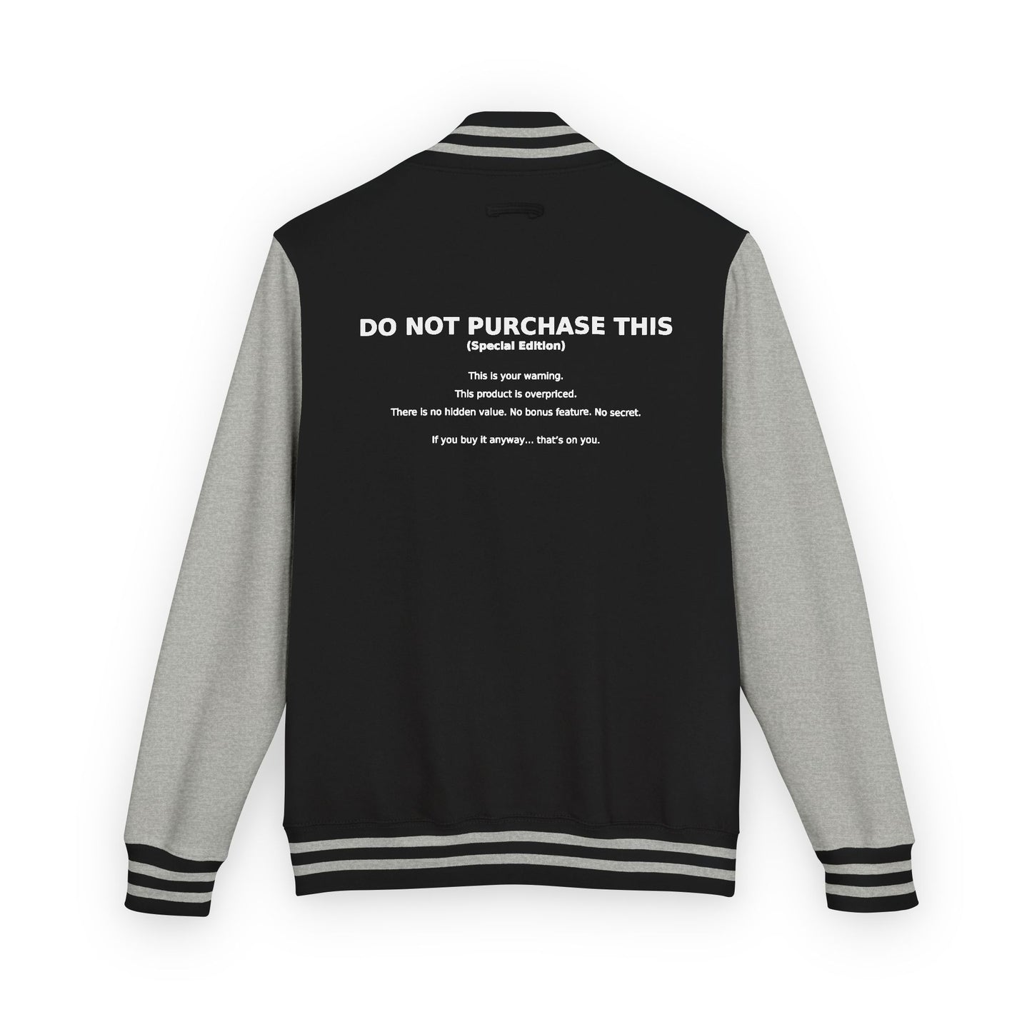 Unisex Heavyweight Letterman Jacket