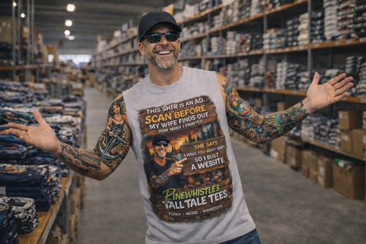 ‘Scan Before My Wife Finds Out’ Graphic Tee