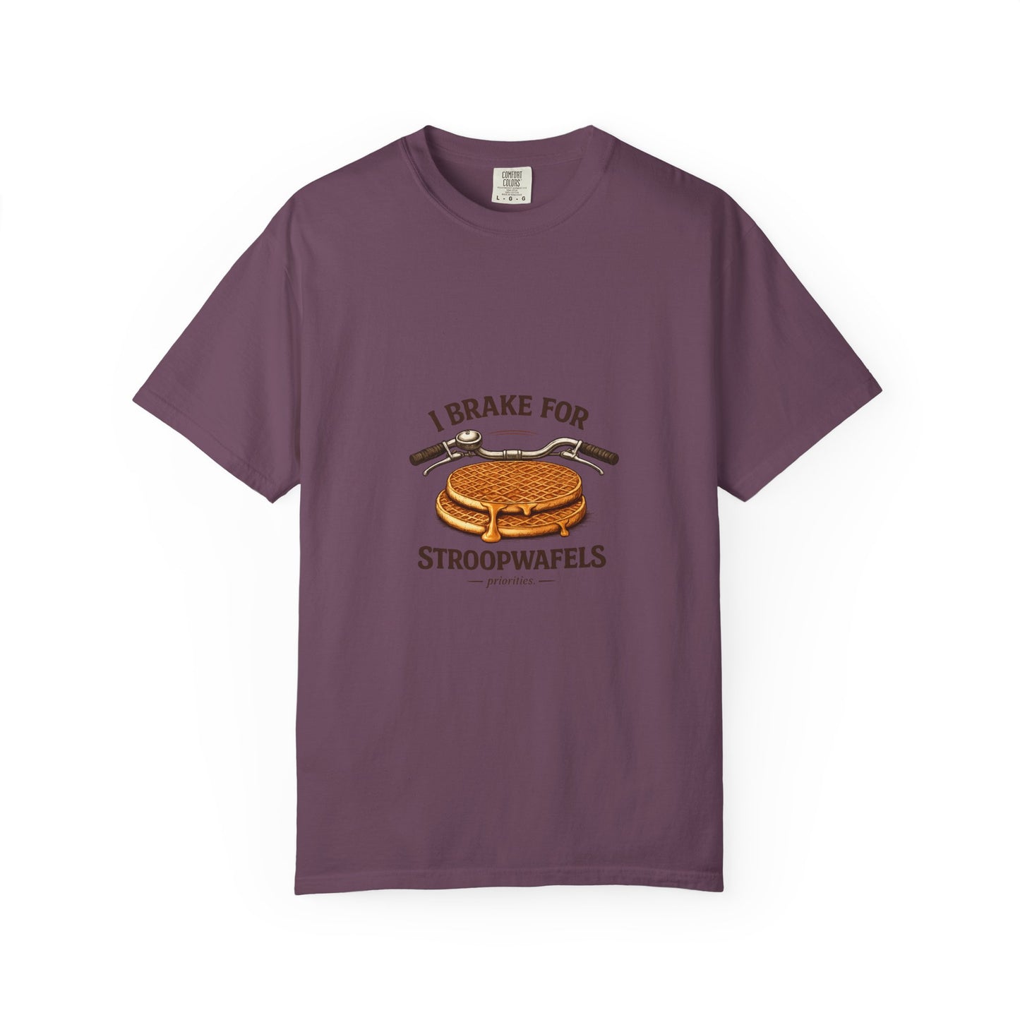 ‘I Brake for Stroopwafels’ Retro Tee