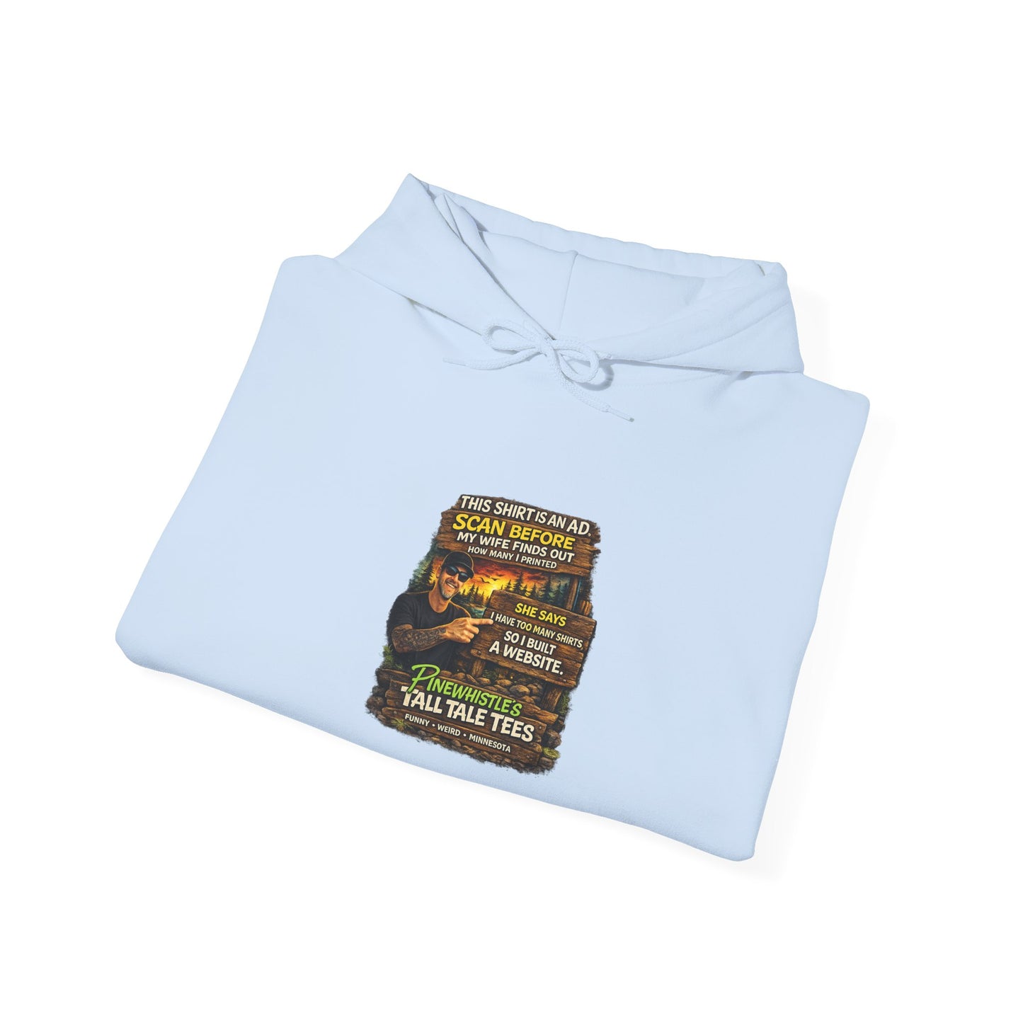 ‘Scan Before My Wife Finds Out' Hoodie