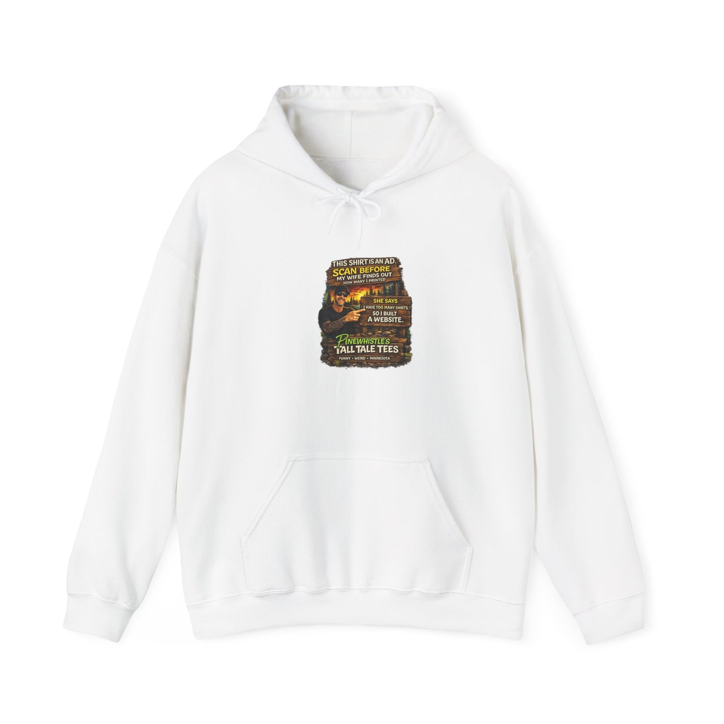 ‘Scan Before My Wife Finds Out' Hoodie