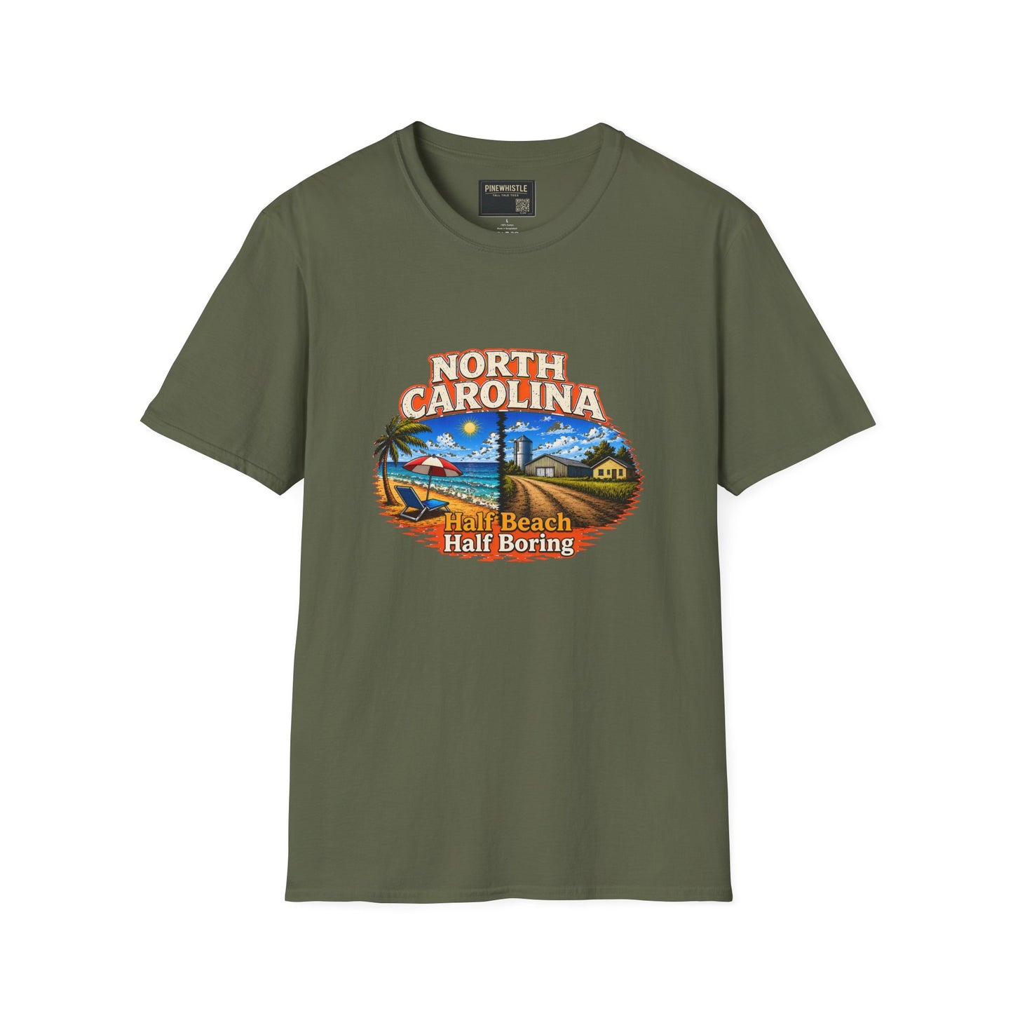 North Carolina ‘Half Beach Half Boring" Tee