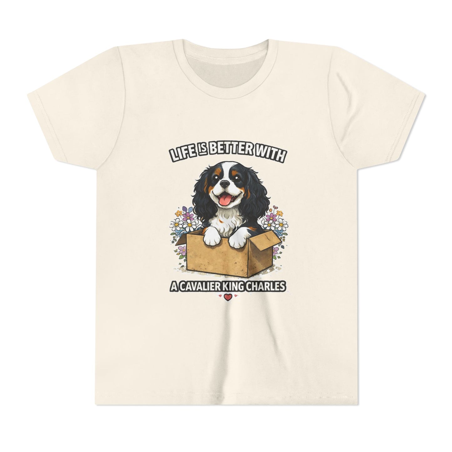 ‘Life Is Better With A Cavalier King Charles’ Youth Tee