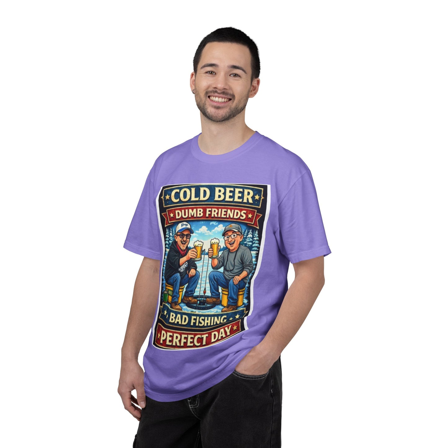 ‘Cold Beer, Dumb Friends’ Graphic Tee