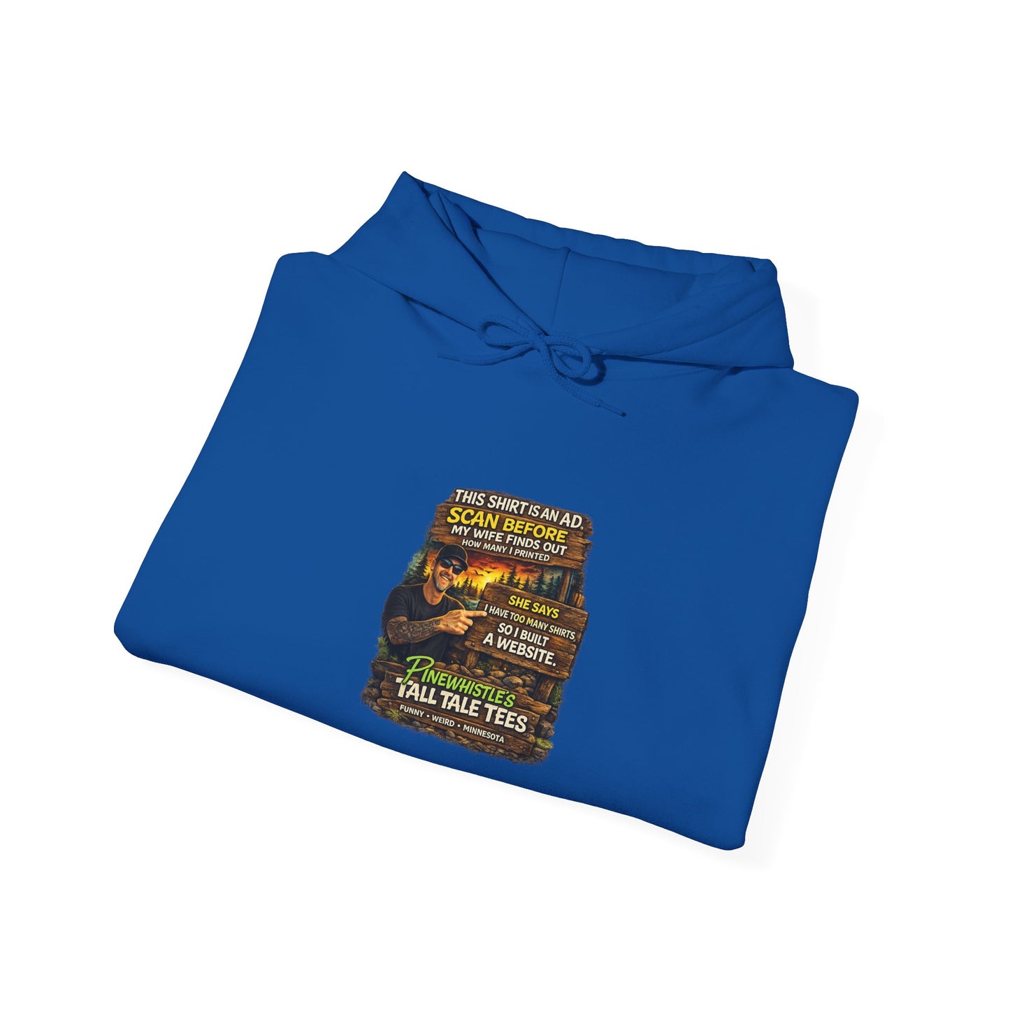 ‘Scan Before My Wife Finds Out' Hoodie